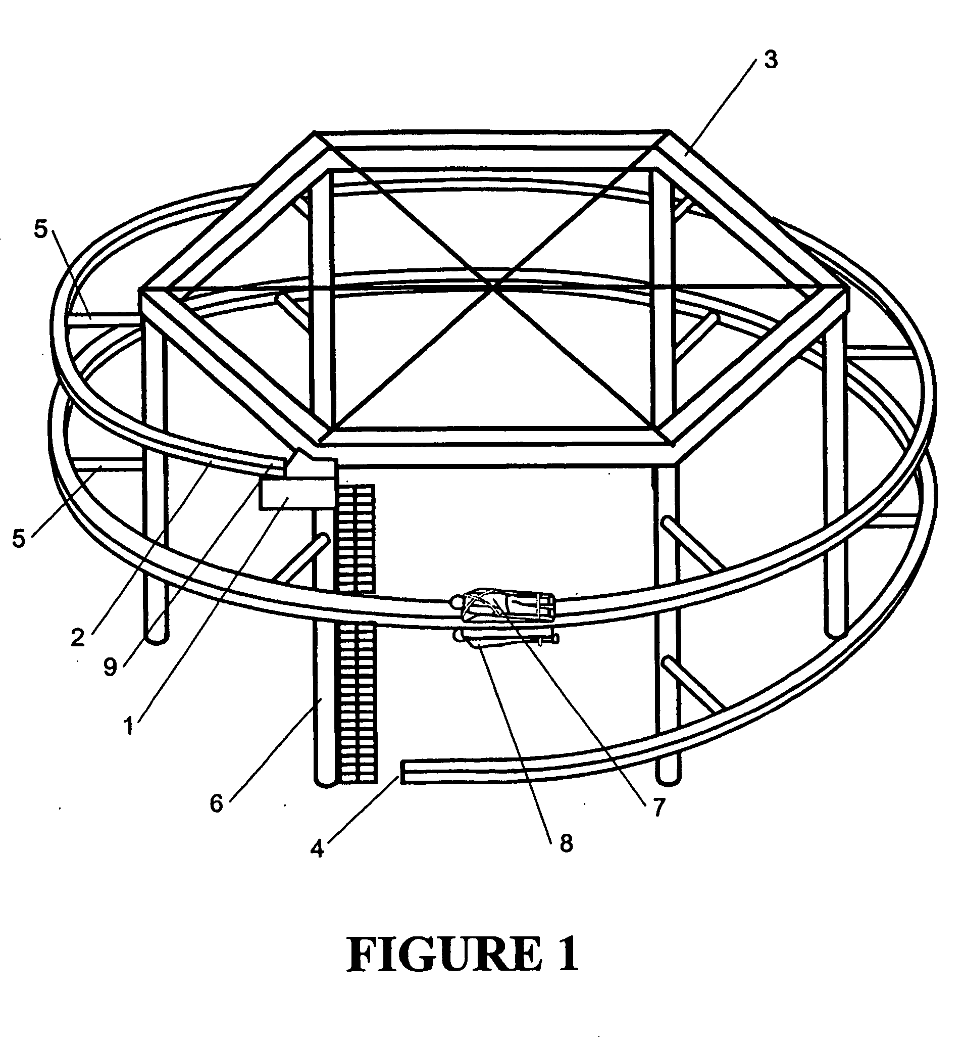 Multi-capacity amusement ride