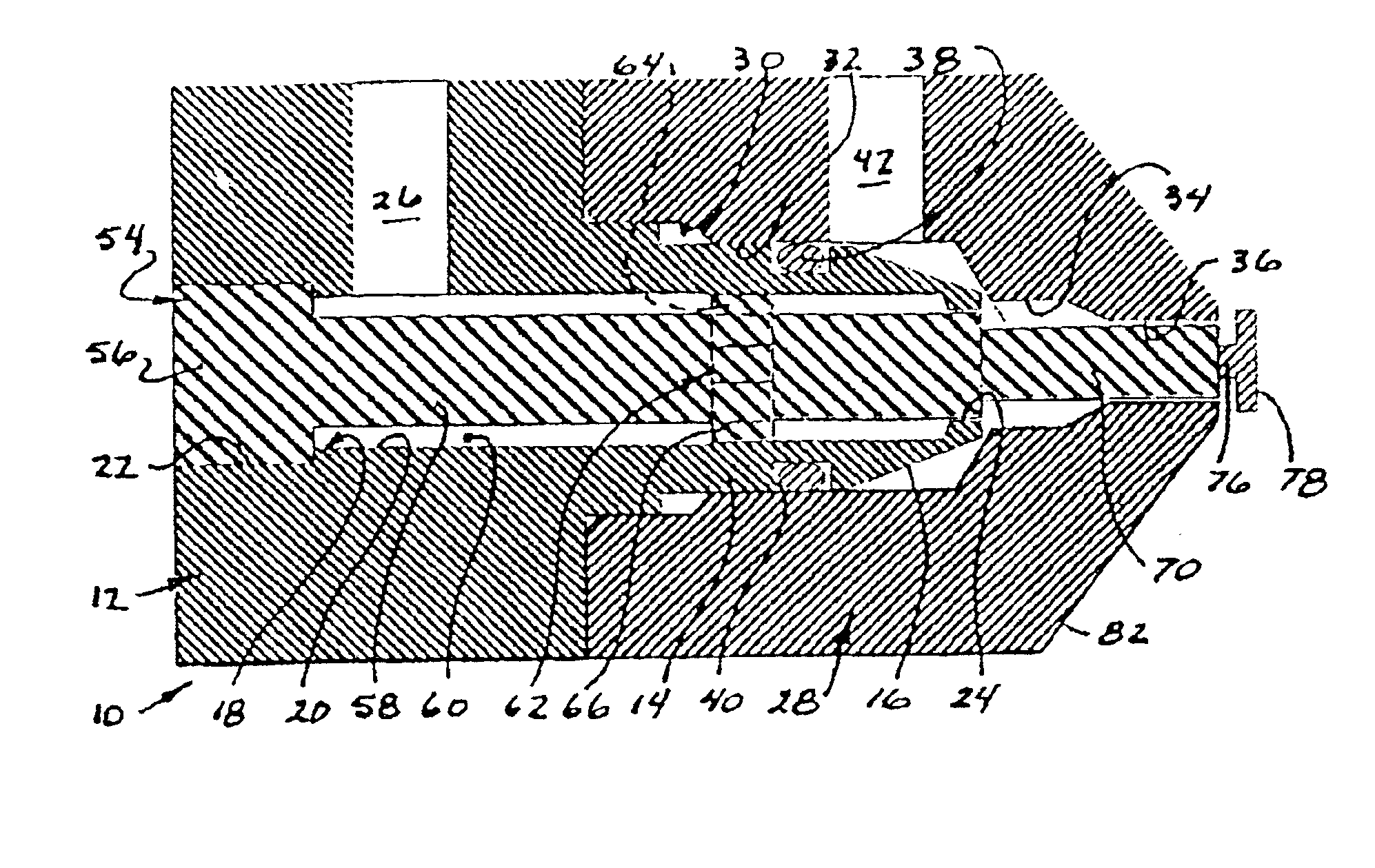 Atomizing nozzle for fine spray and misting applications