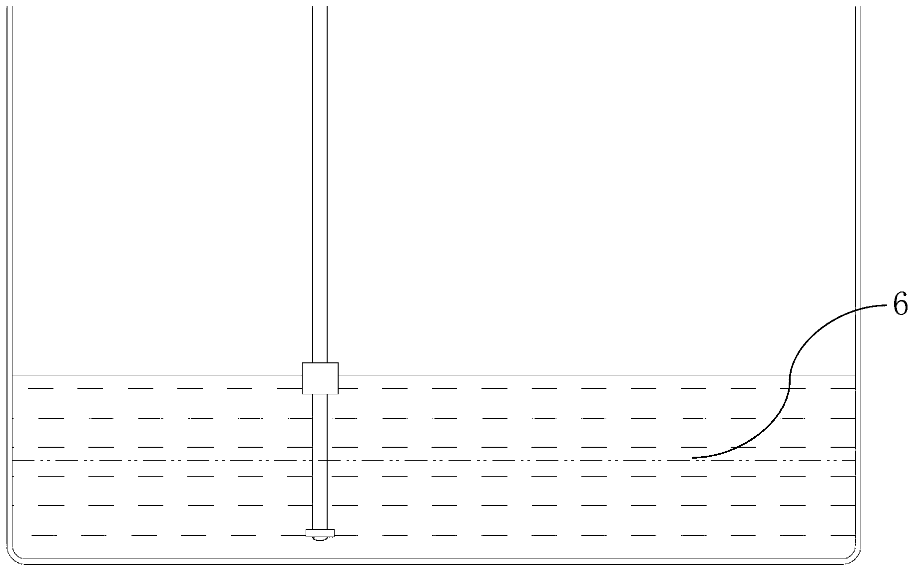 Container for containing liquid