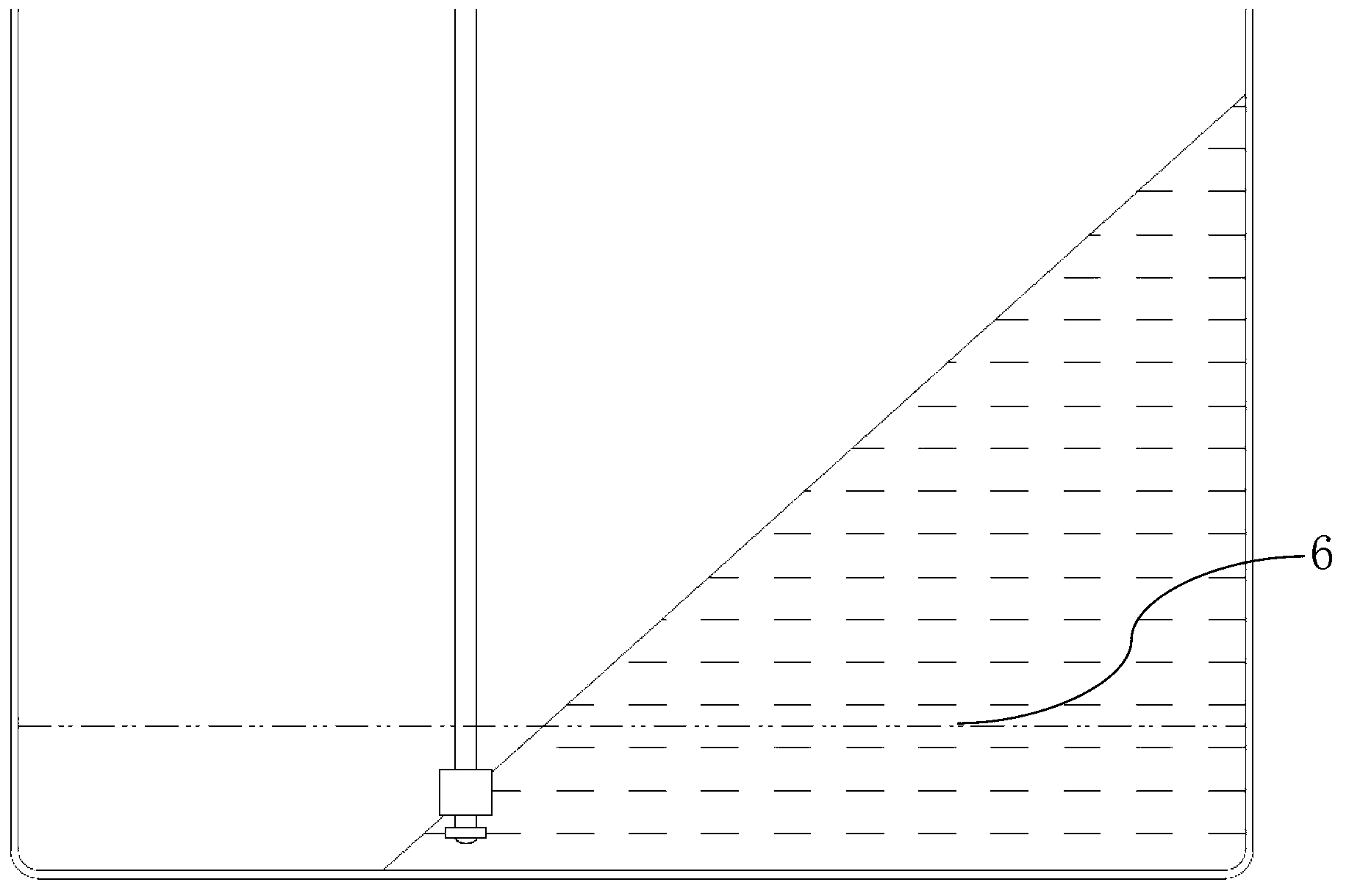 Container for containing liquid