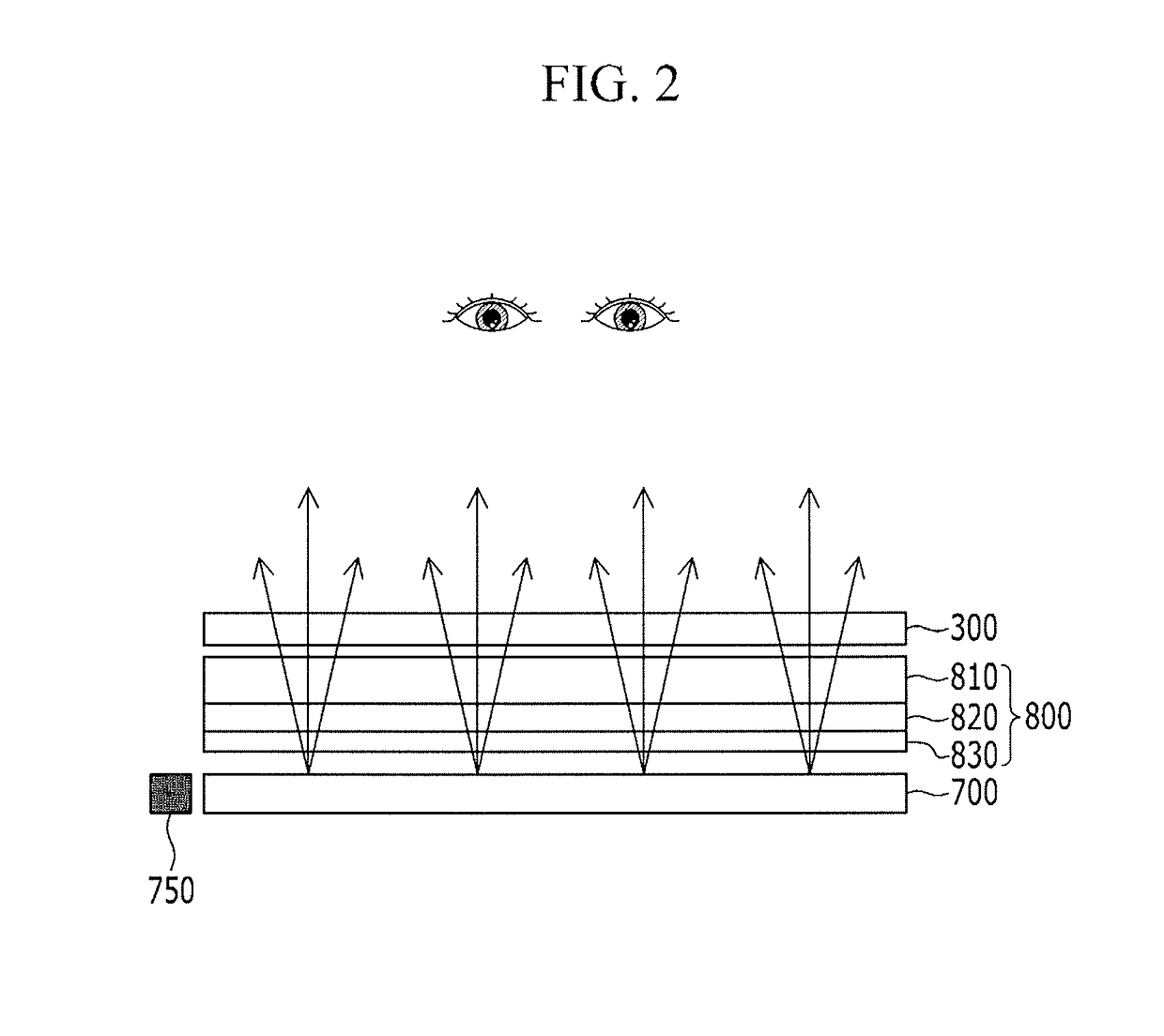 Stereoscopic image display device