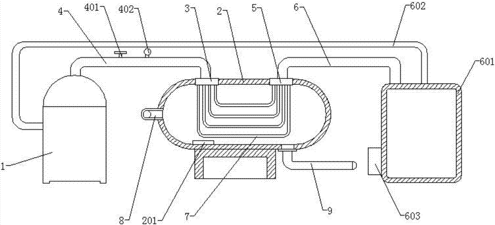 Fruit juice beverage high-temperature sterilization apparatus