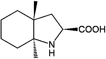 Resolution method for racemate of trandolapril intermediate