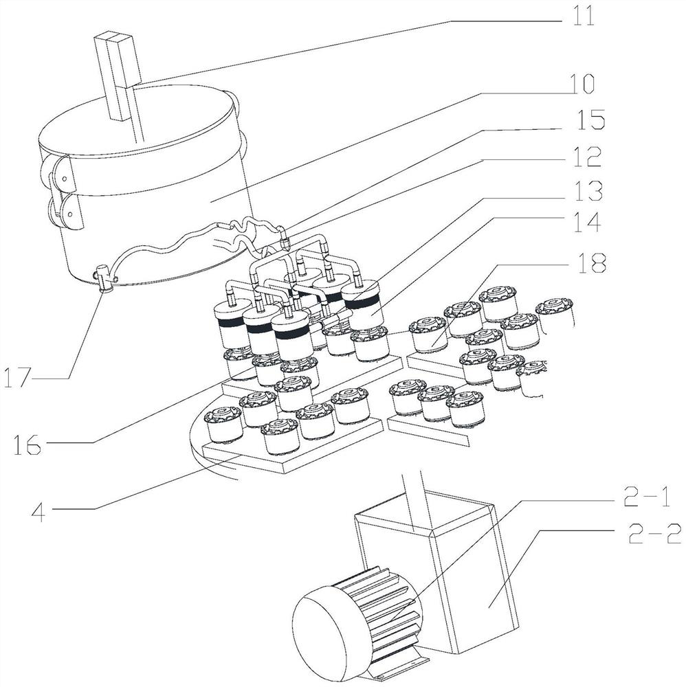 Grease injection equipment for rubber bushing