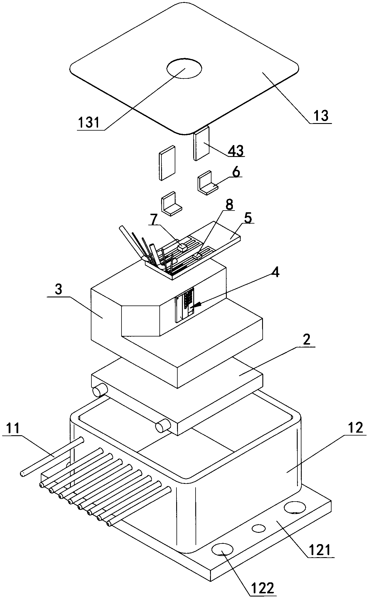 High thermal load large power semiconductor laser