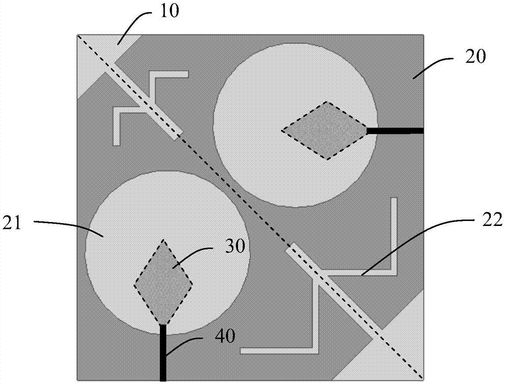 Dual polarized antenna