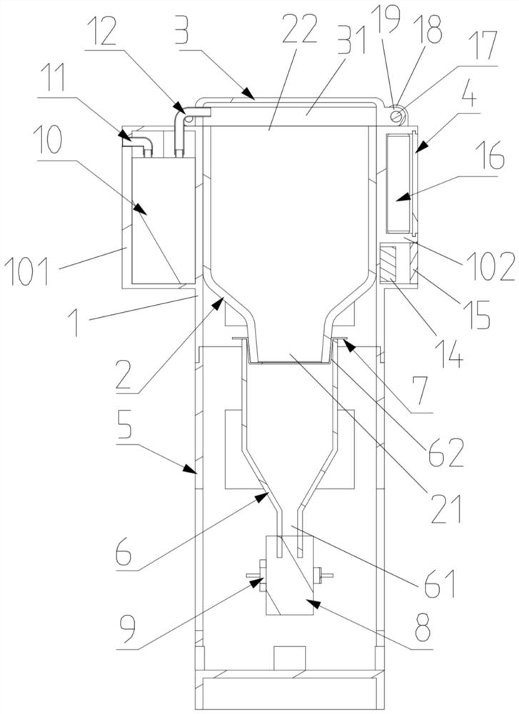 Portable water pollutant enrichment device