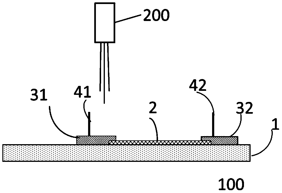 A photodiode device and a method for producing a rectification effect