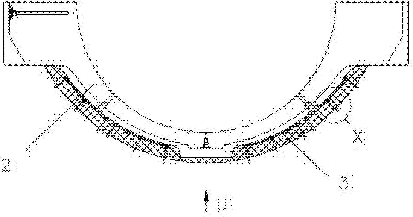 Lower-half cylinder temperature compensation device of cylinder and temperature compensation method thereof