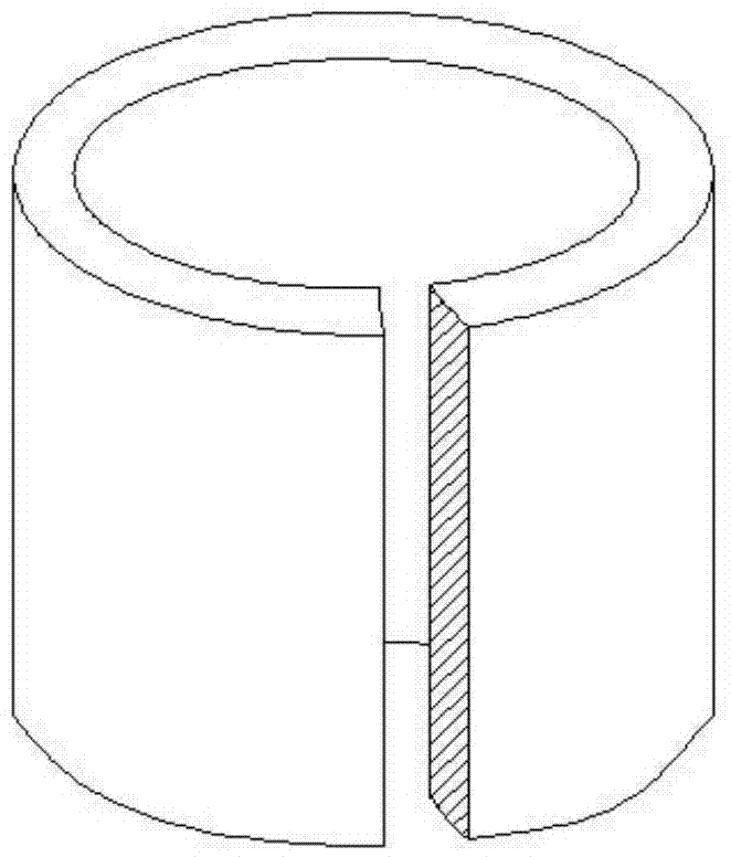 Device for clipping rubber rings