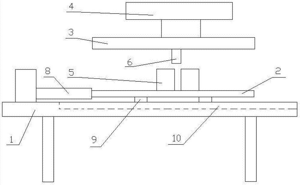 Device for clipping rubber rings