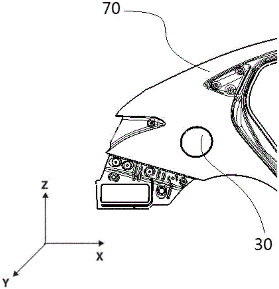 Assembling positioning device for car oil filler cap