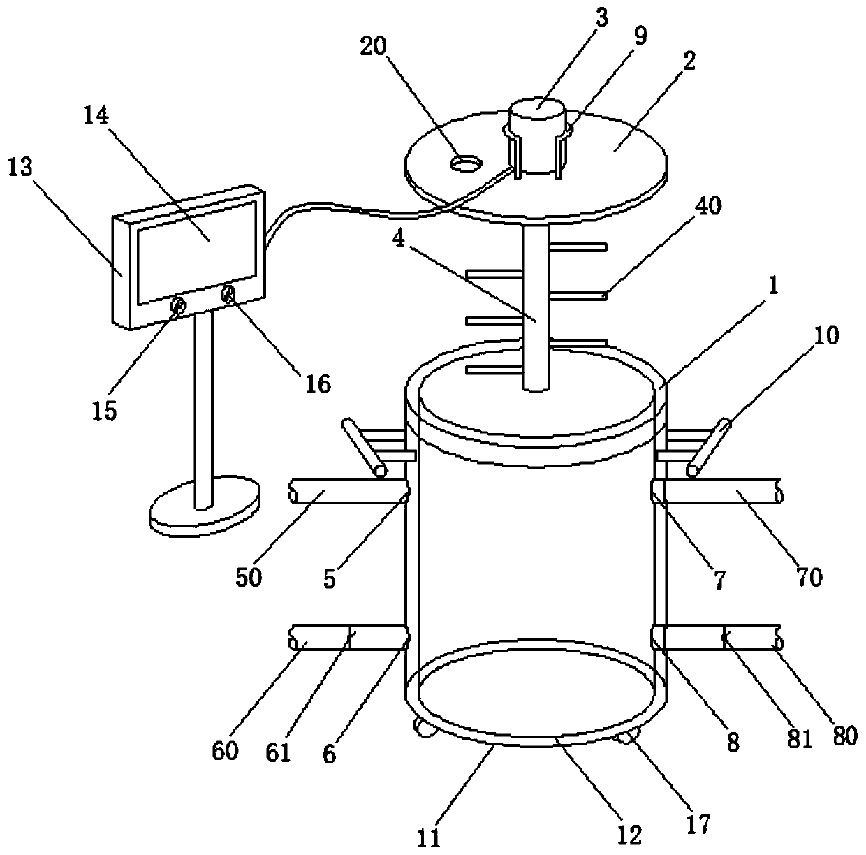 Printing ink feeding-dispersing cylinder with dual layer structure