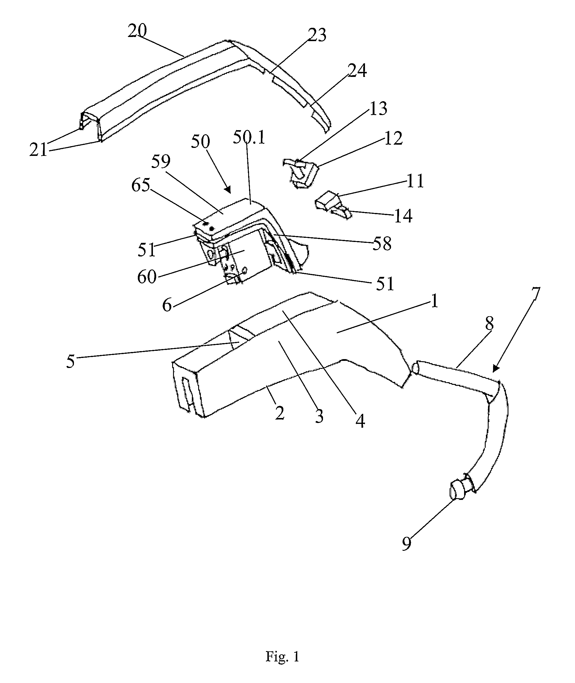 Communication Device with Structural Part