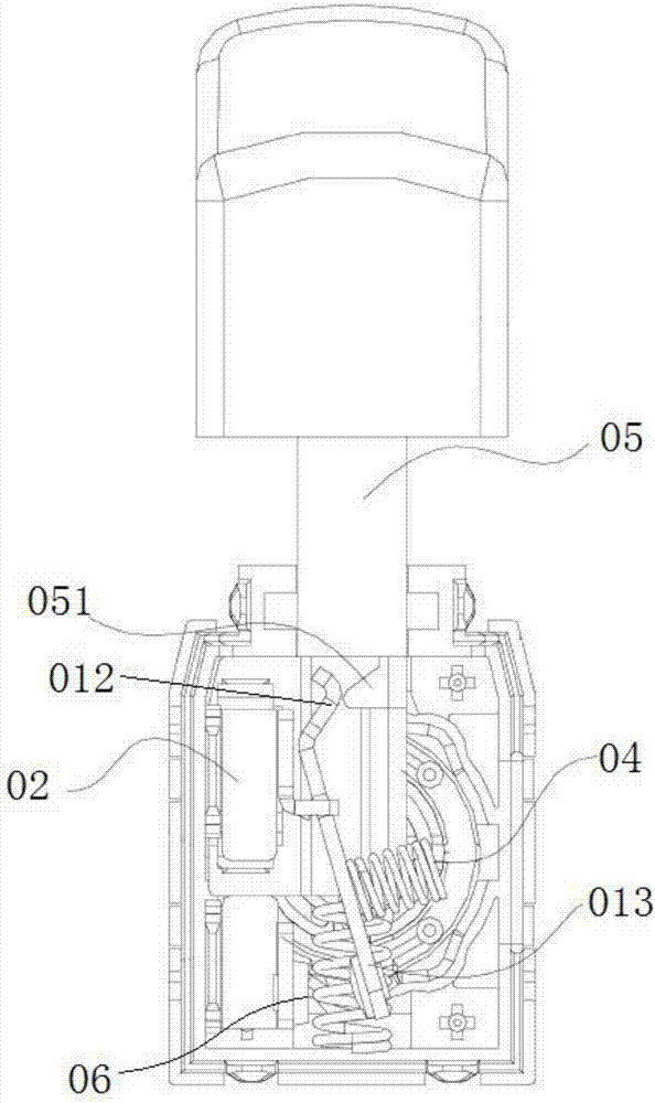 A DC speed regulating switch