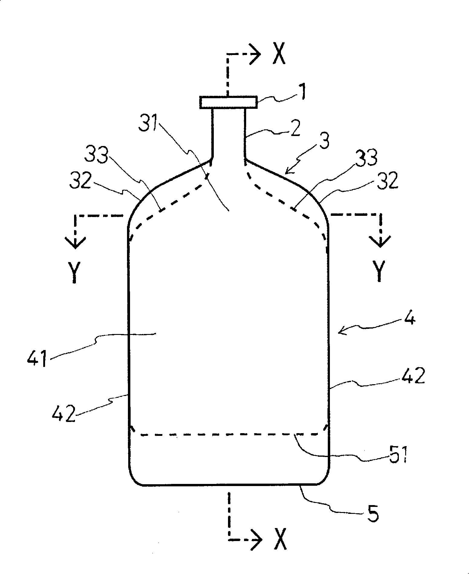 Blow-molded plastic infusion container