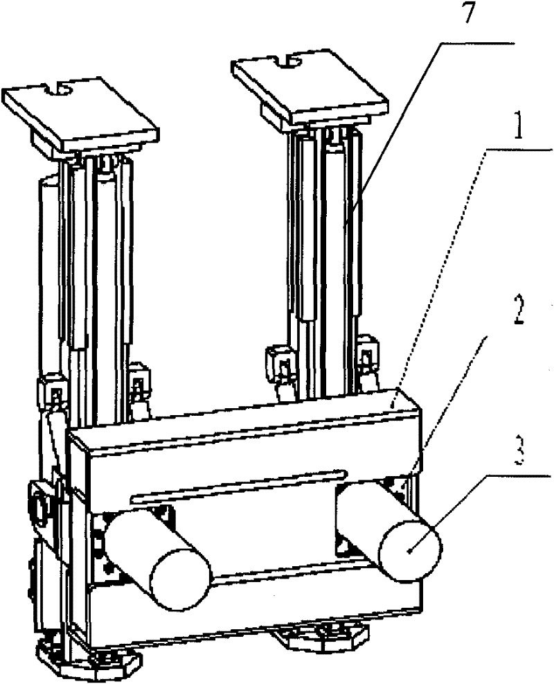 Narrow multi-angle boring tower device