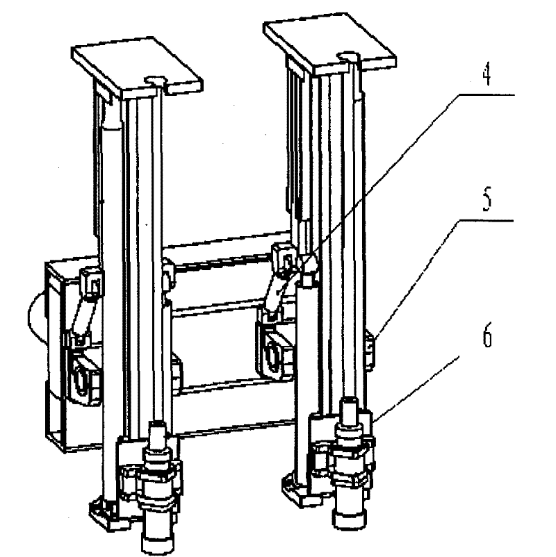 Narrow multi-angle boring tower device