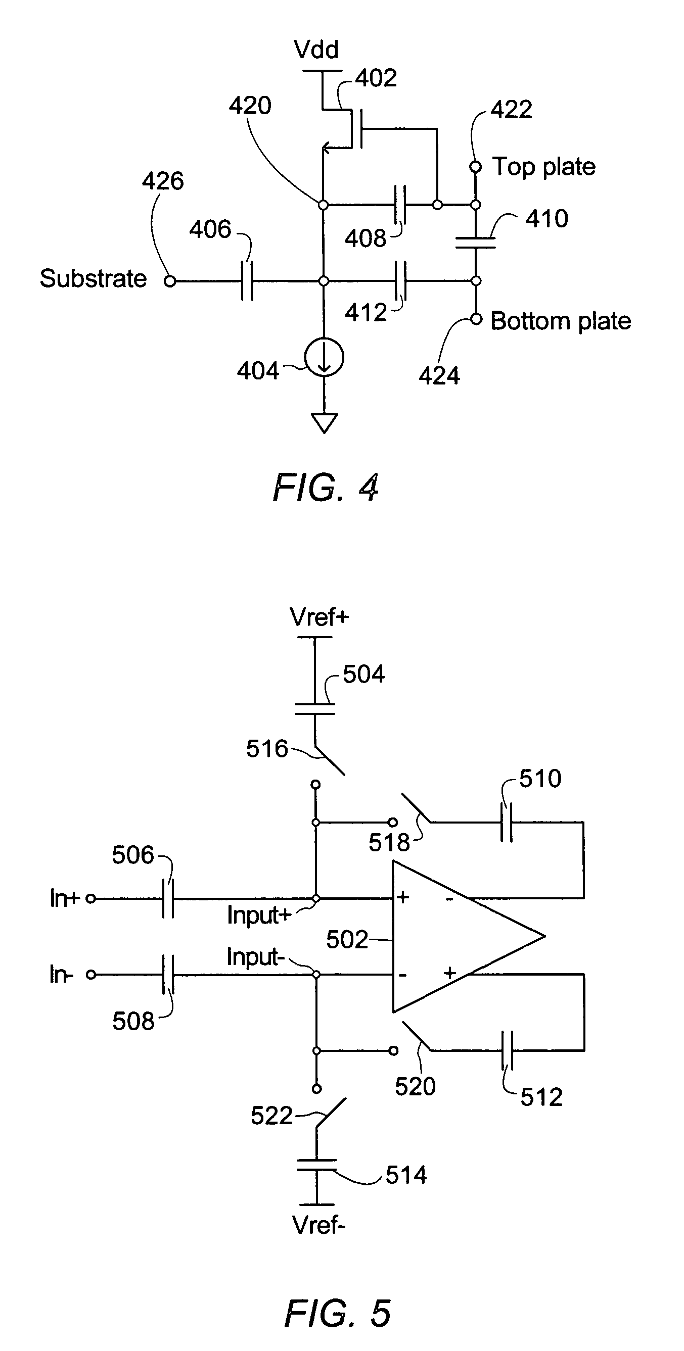 Fringe capacitor using bootstrapped non-metal layer