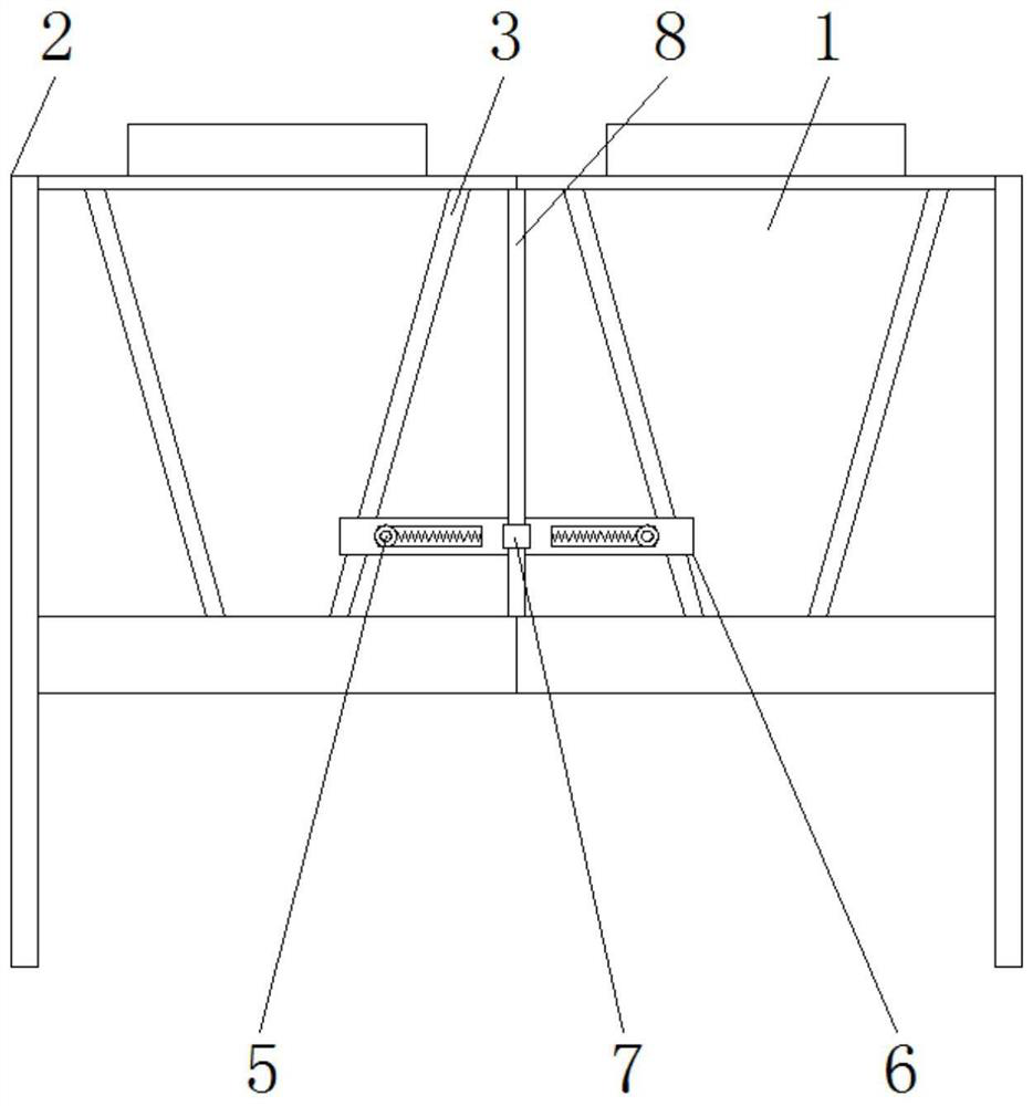 Energy-saving air source heat pump unit