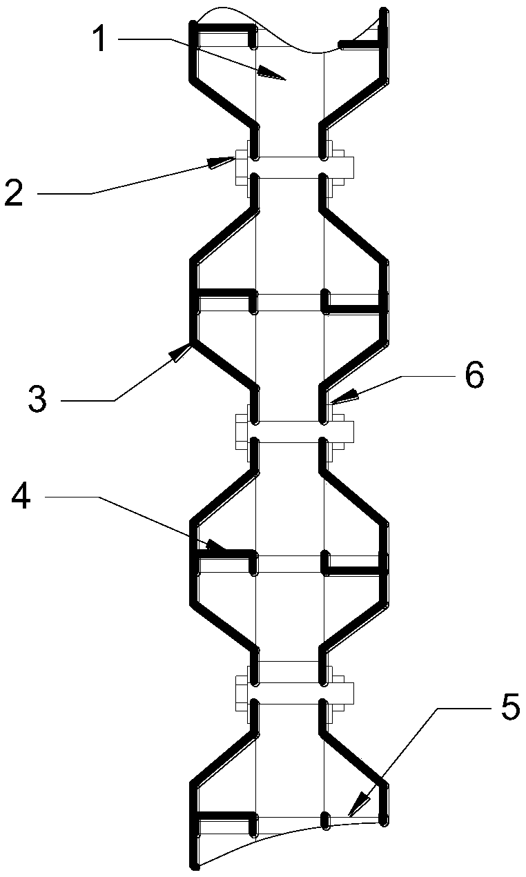 Insulating and flame retardant partition wall