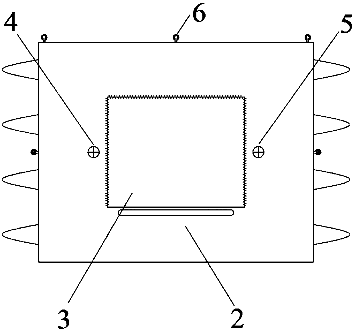 Fully mechanized mining surface end airbag type air leakage rapidly blocking device