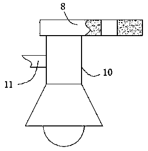 Plant protection unmanned aerial vehicle with spray nozzles easy and convenient to replace