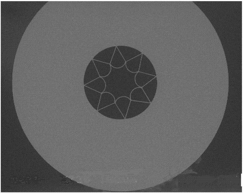 Mid-infrared gas cascaded Raman laser with all-fiber structure