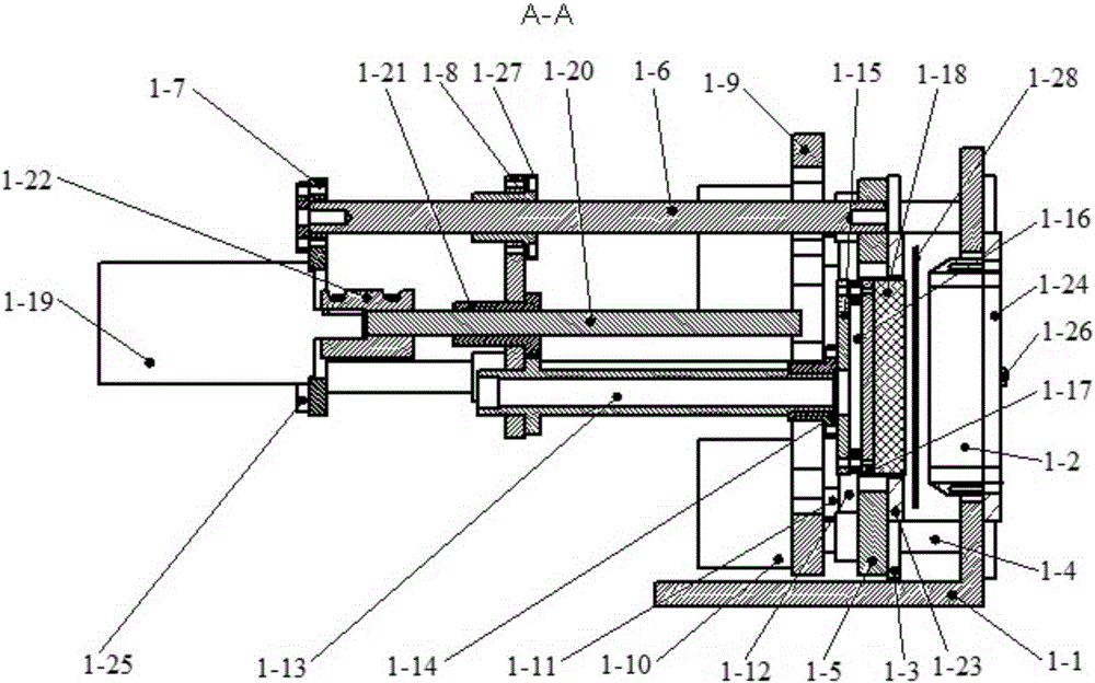 Die cutting and labeling unit of bottom-paper-free non-dry sticker labeling machine and labeling method of die cutting and labeling unit