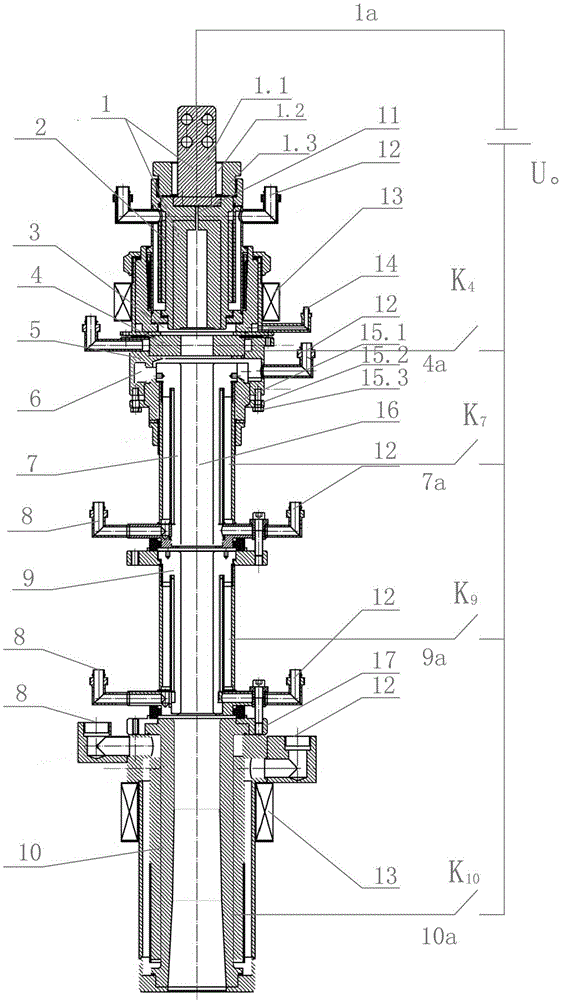 500 KW magnetic stability non-transferred arc plasma generator