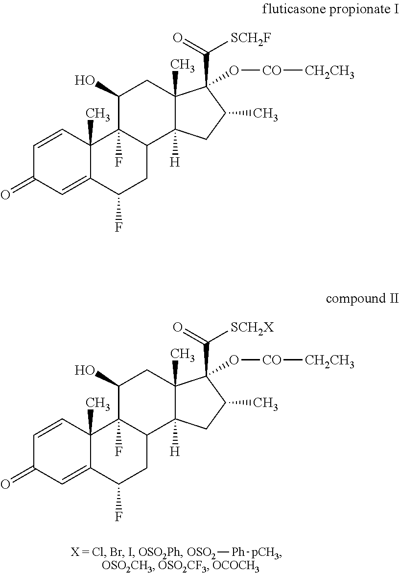 Process for the preparation of fluticasone propionate