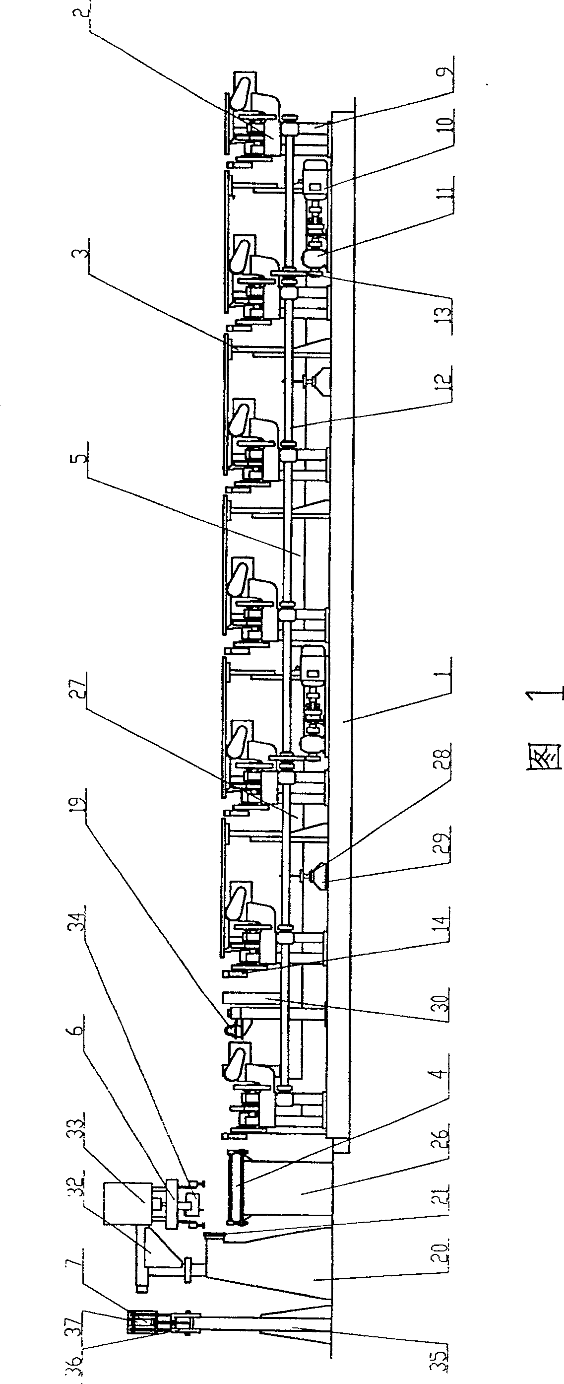 Steel pipe measuring device