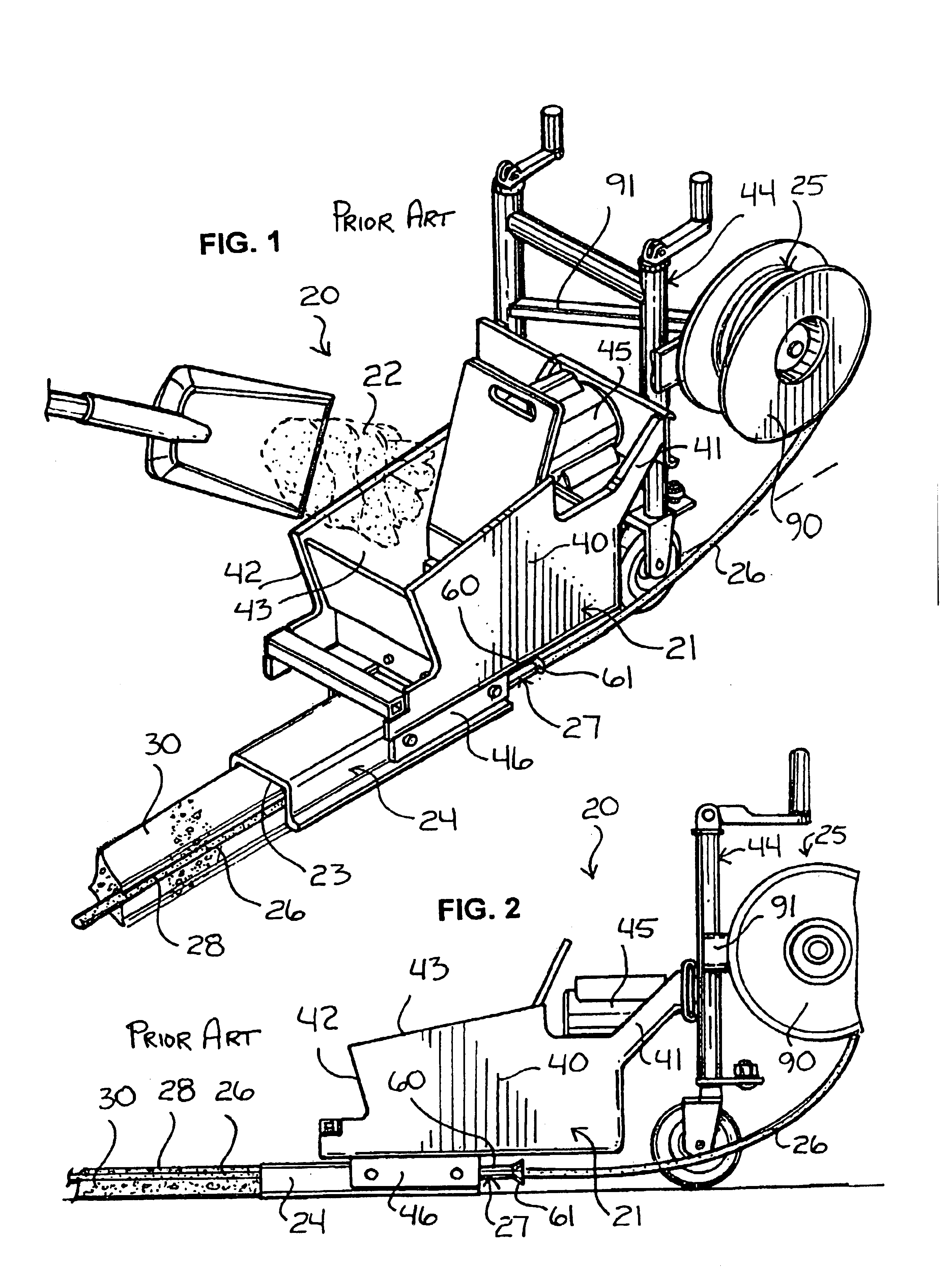 Curb forming apparatus and methods