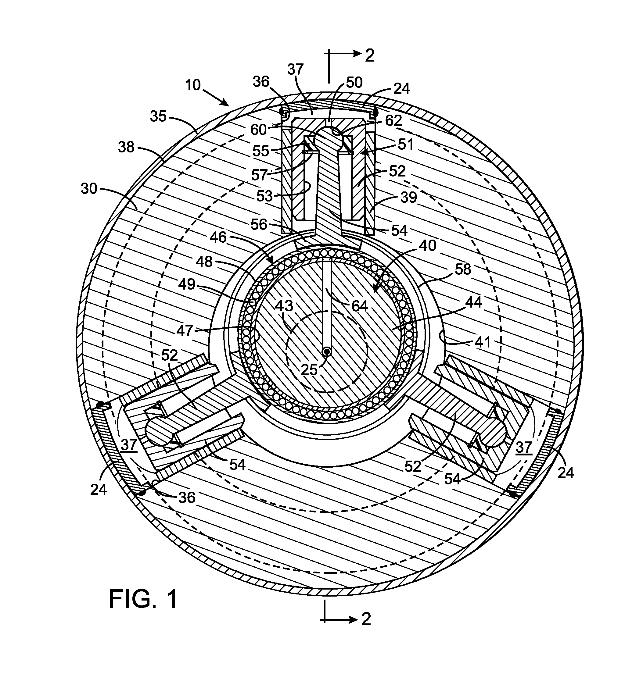 Hydraulic piston pump with a variable displacement throttle mechanism