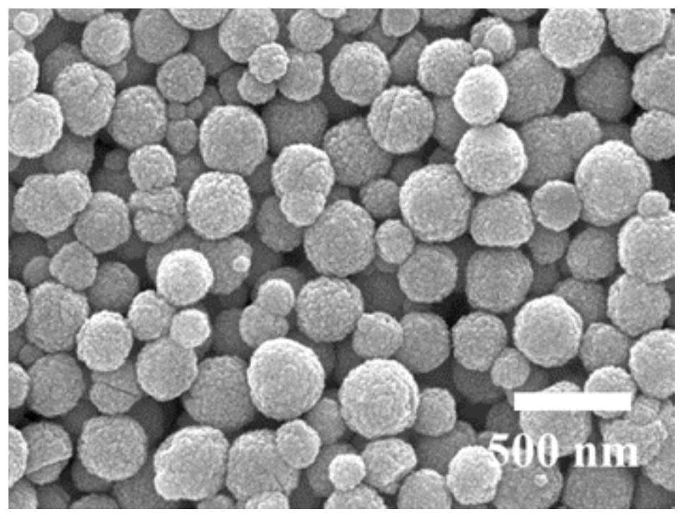 Preparation method of composite particle with hairy structure on surface