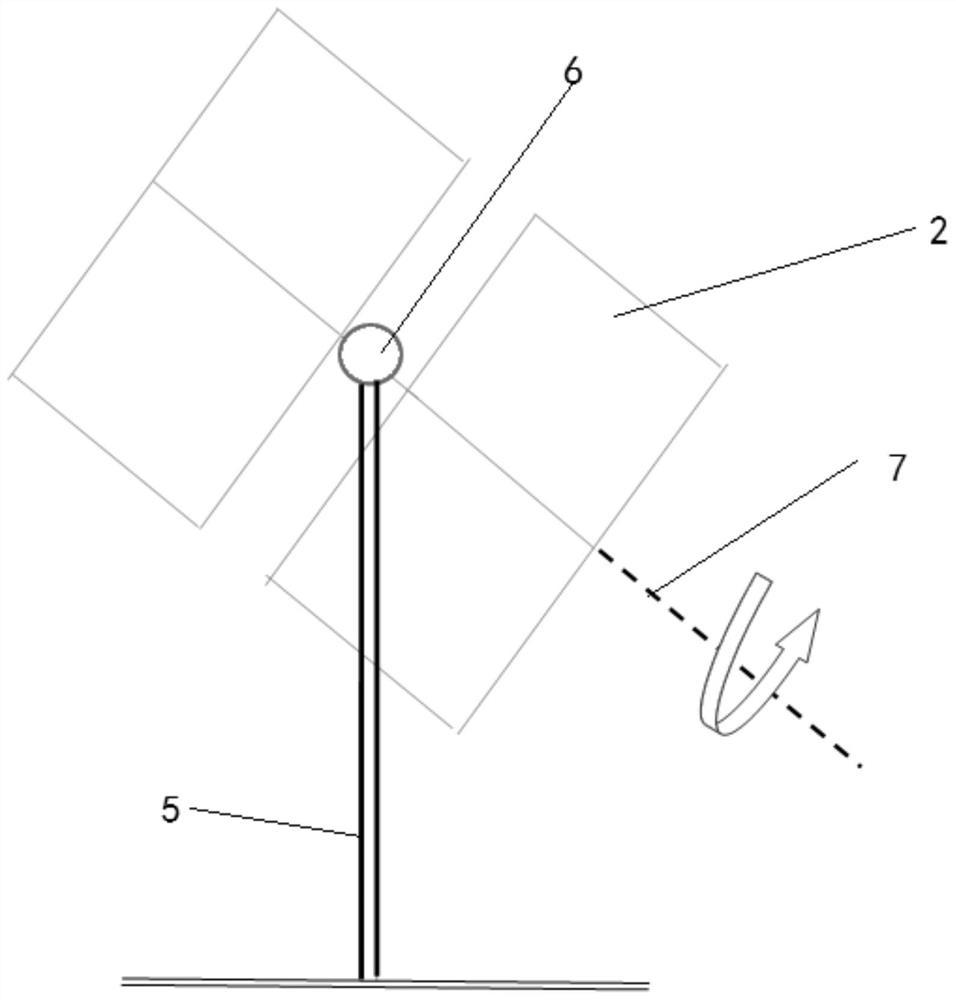 Sun-chasing power generation device