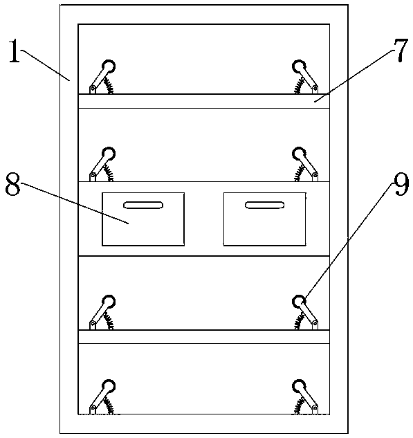 Intelligent confidential cabinet and intelligent management system