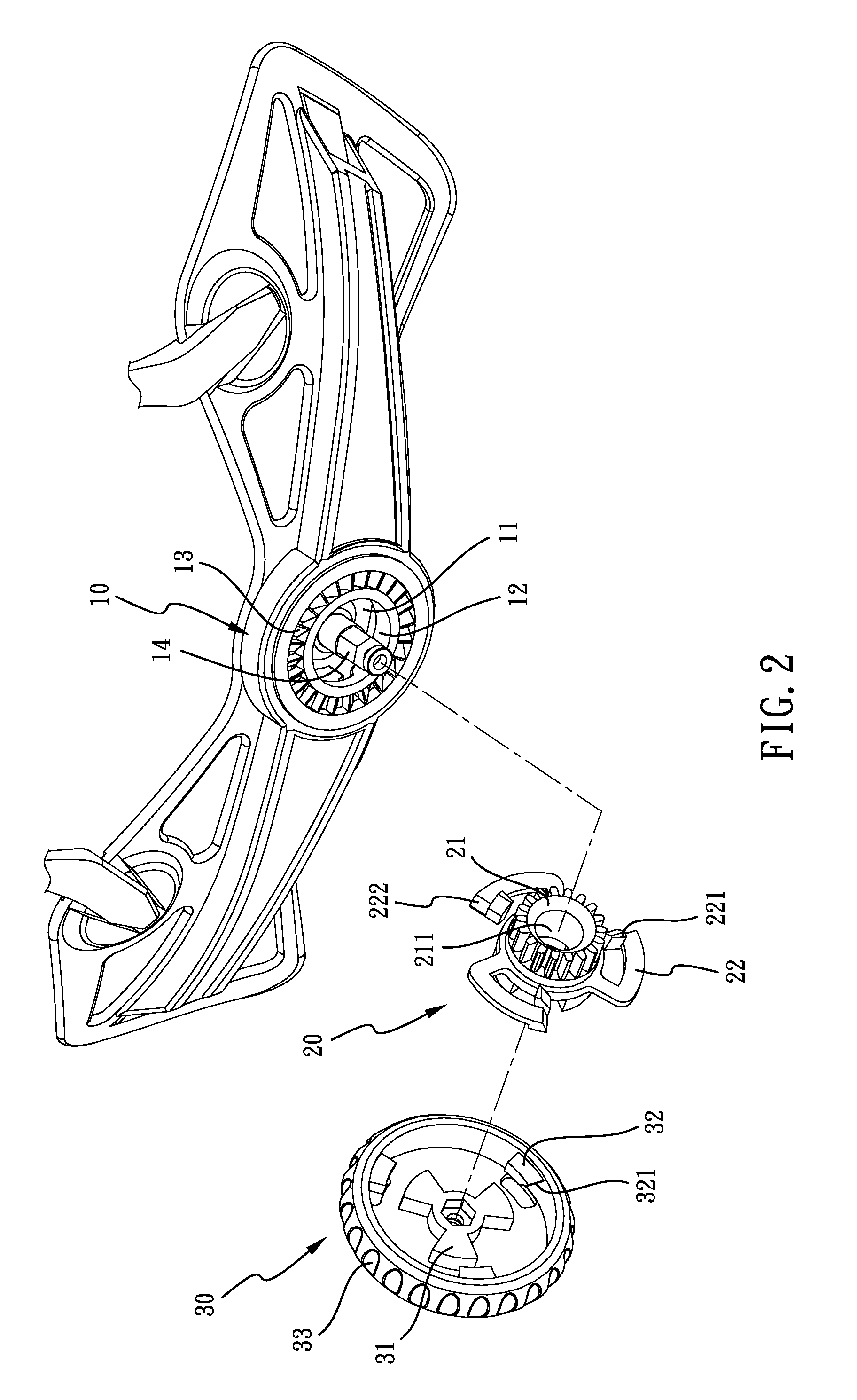 Adjusting device for tightening or loosing laces and straps