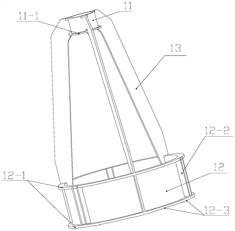 A light-weight space camera main bearing device with focusing function