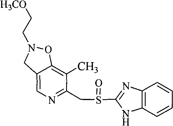 Benzimidazole derivative containing alkoxyl oxygen alkyl substituted pyridine-tetrahydrochysene isoxazole