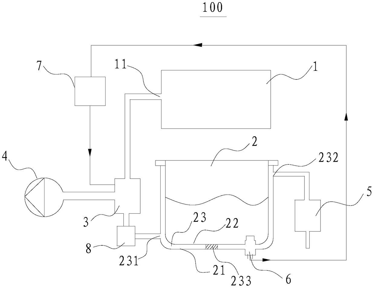 Vehicle, engine component and method for controlling engine oil temperature