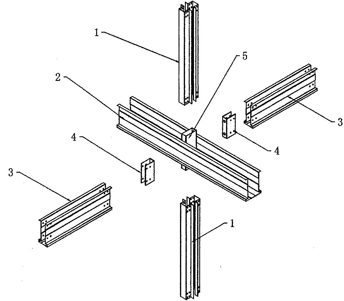 Light steel structure anti-seismic house