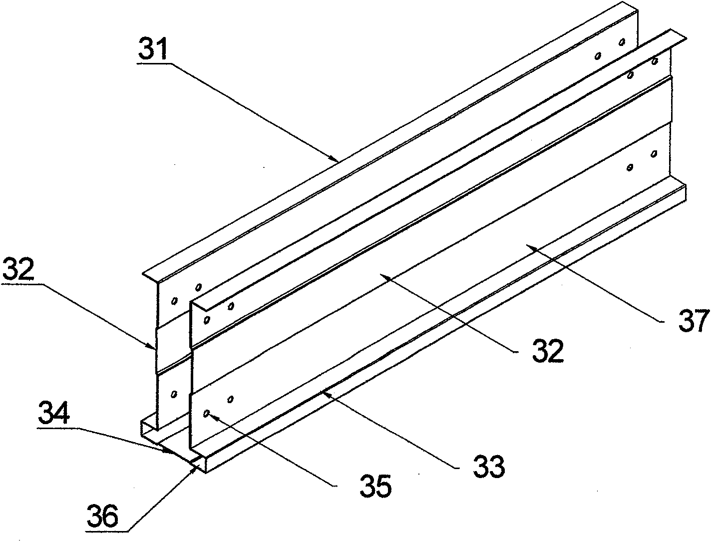 Light steel structure anti-seismic house