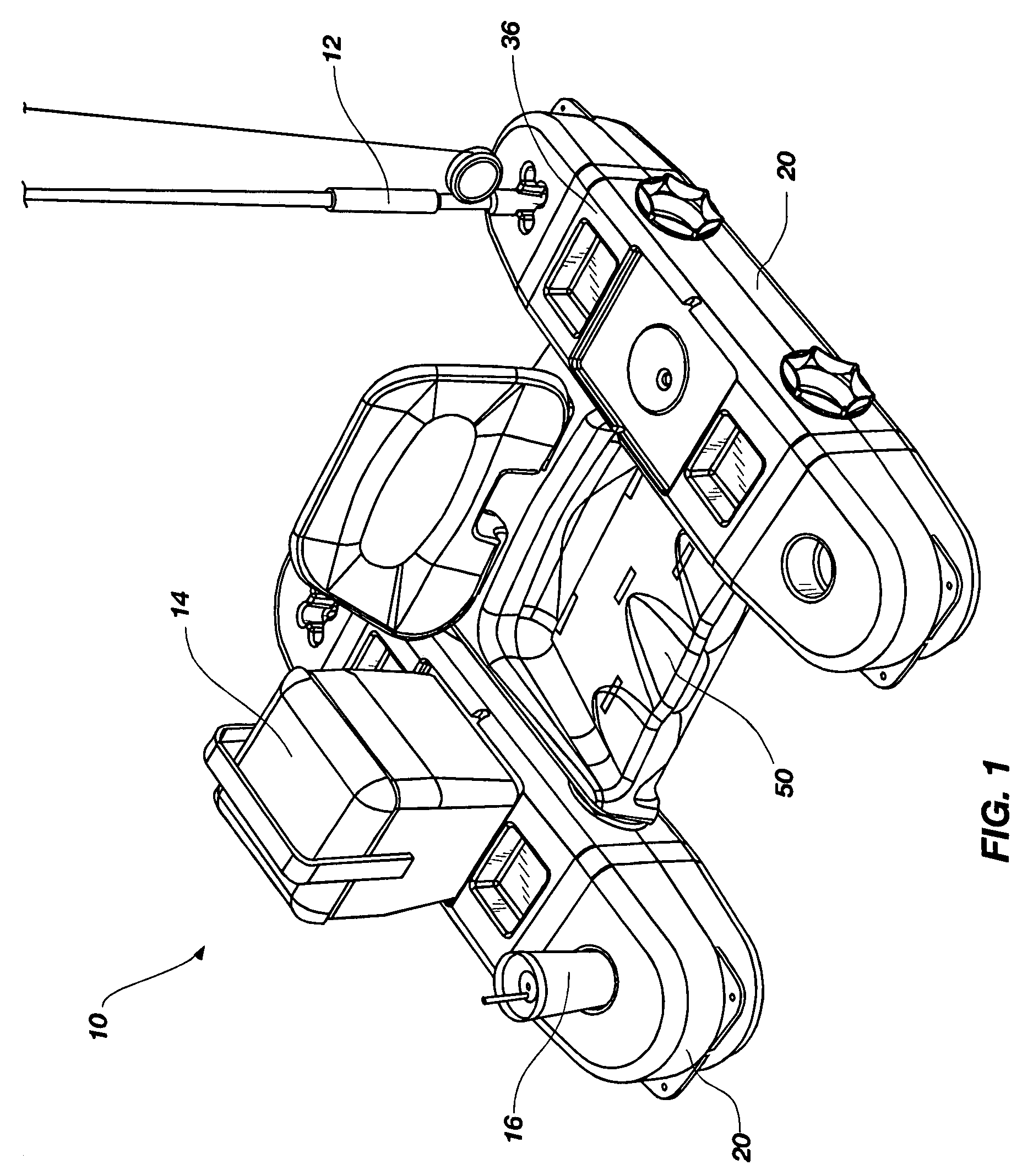 Modular personal pontoon boat