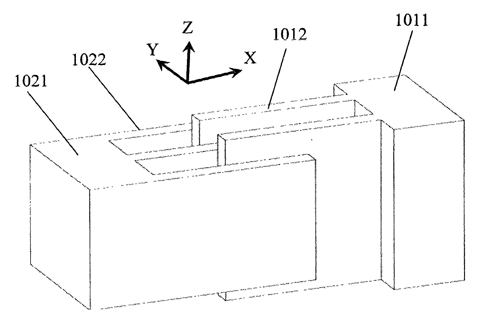 Comb tooth capacitor of micromachine