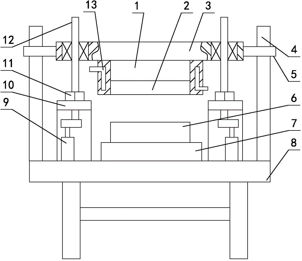 Electric injection mold used for plastic gear