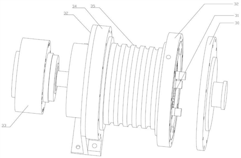 Novel intelligent hydraulic winching machine