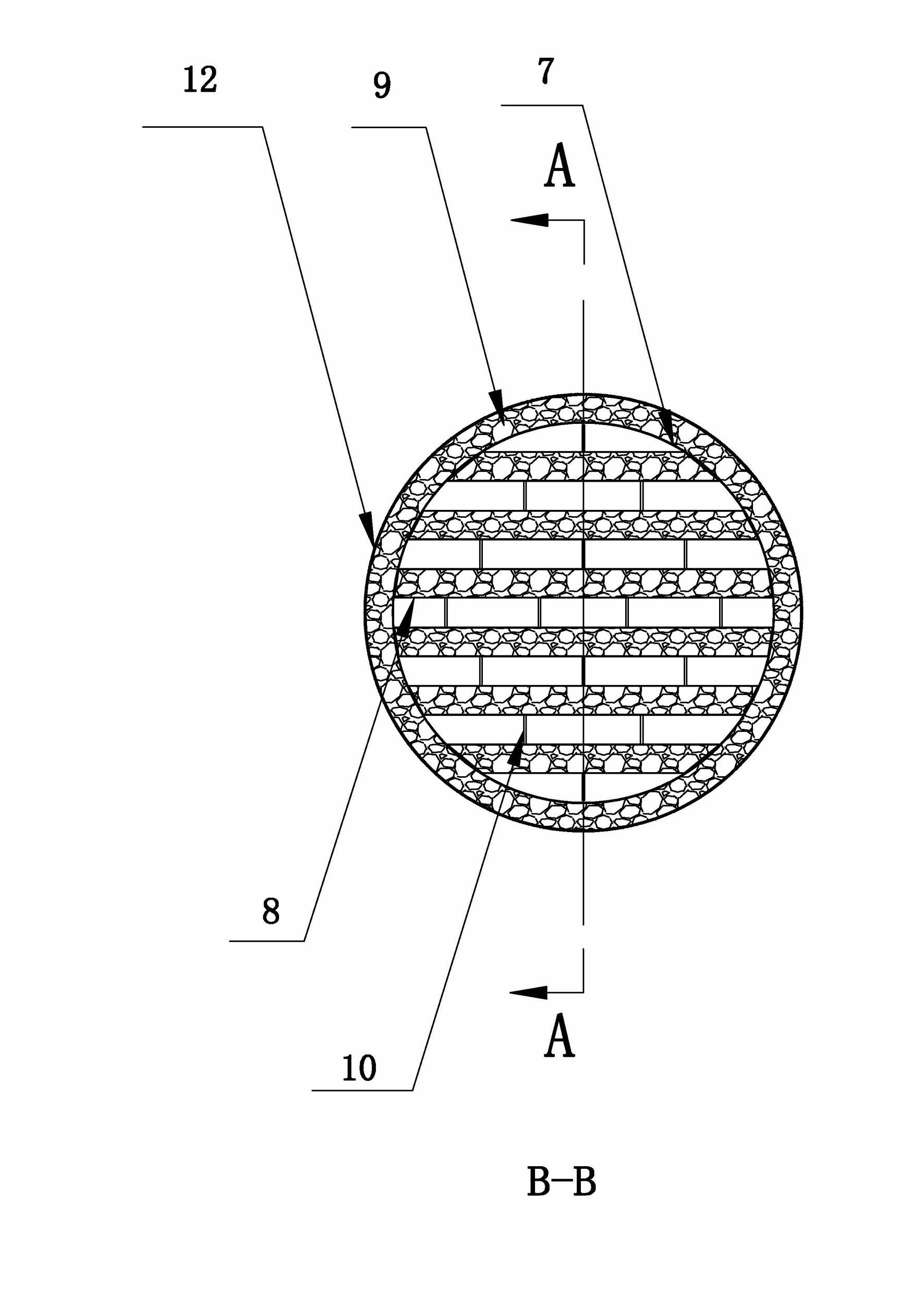 Resistance-and-reactance-compounded exhaust silencer