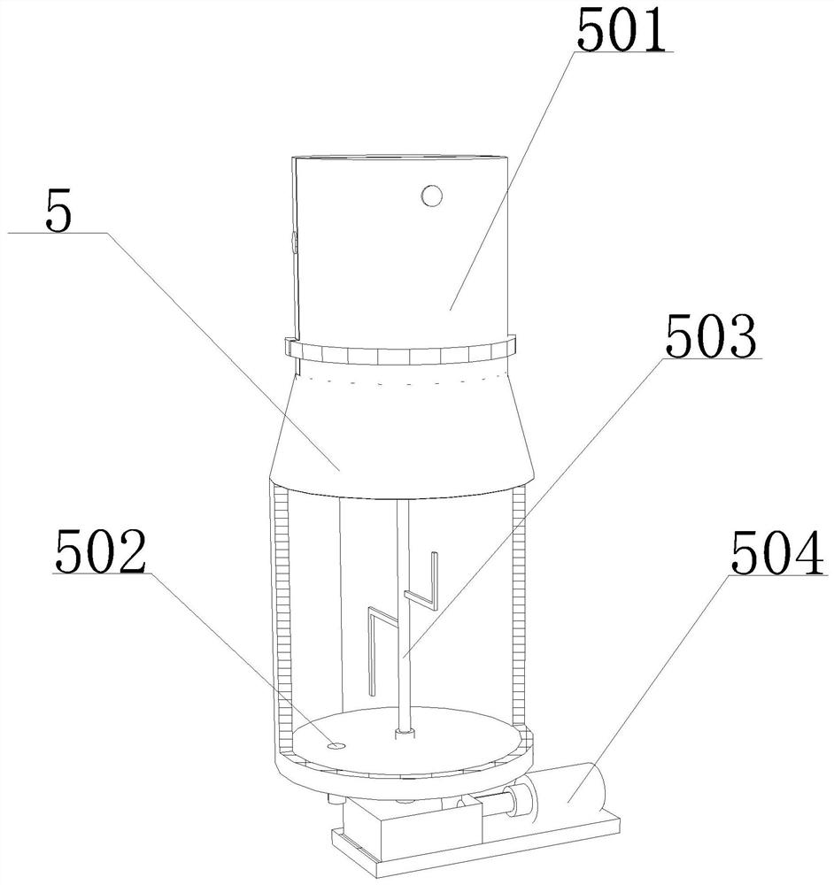 Waste lubricating oil regeneration processing device