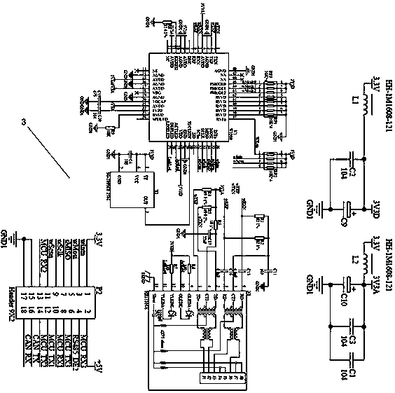 Communication module circuit